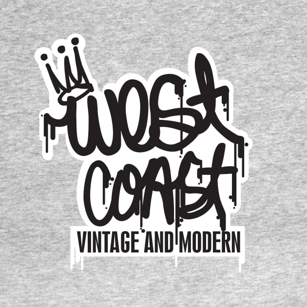 West Coast Vintage & Modern logo design. by West Coast Vintage & Modern